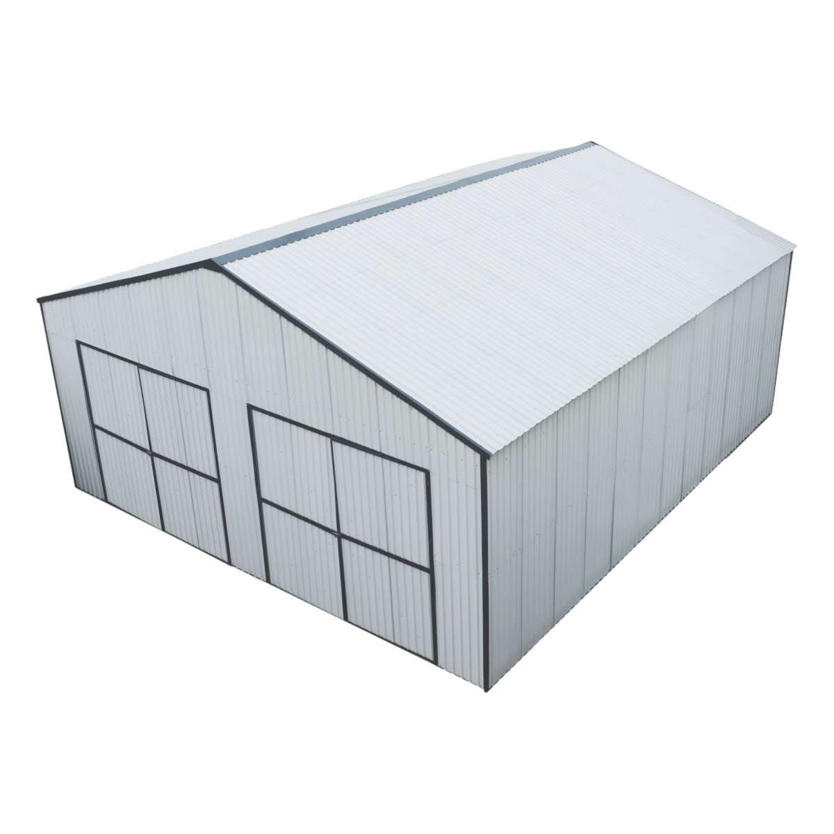 30' × 30' Heavy-Duty Steel Garage | 943 Sq. Ft.