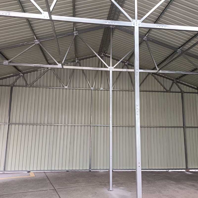 30 x 50 Heavy-Duty Steel Garage 1,500 Sq-Ft.