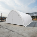 20' x 30' Arch Wall Peak Ceiling Storage Shelter with Heavy Duty 17 oz PVC Cover & Drive Through Doors, TMG-ST2032PV (Previously ST2031PV)
