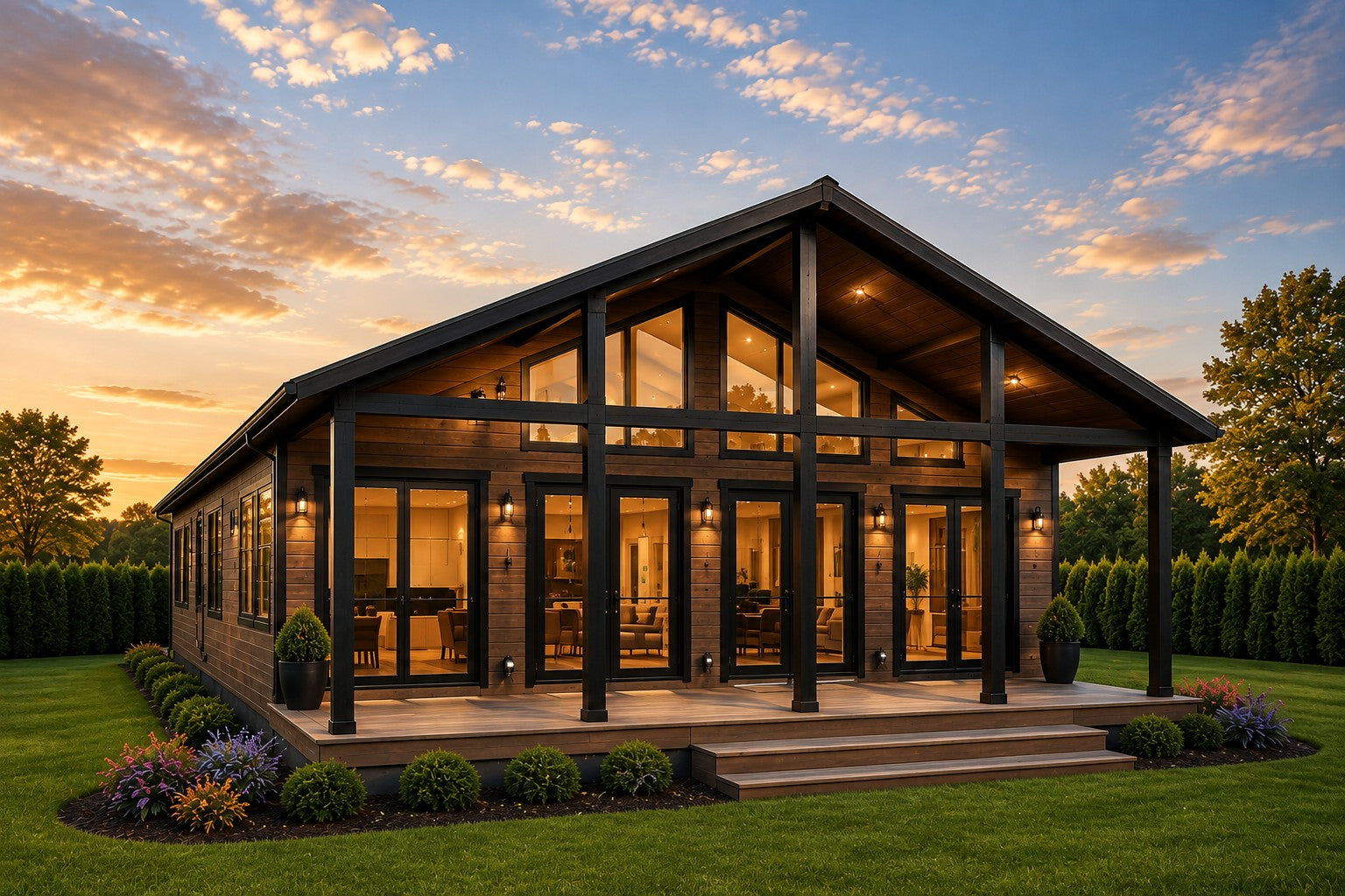 Ridgeline Retreat 1,269 sq. ft. three-bedroom Modern Retreat signature home exterior