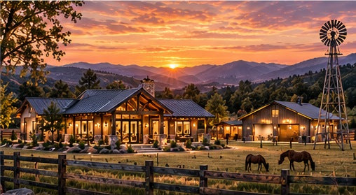 Conceptual marketing visualization of the Signature Homestead