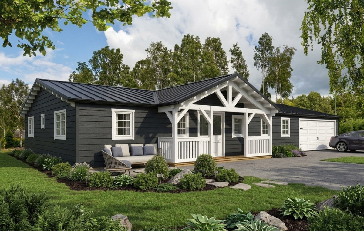 Summit House main residence shown; Summit & Sierra Estate Duo also includes a detached guest retreat building package